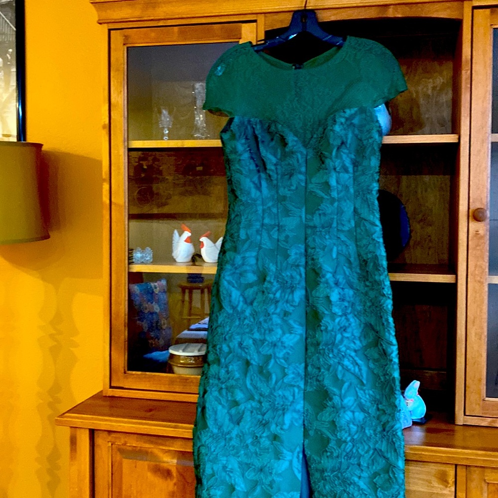Gorgeous Emerald green Dress.purchased from Newman Marcus.